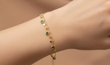 Armband ARETTA Turmalin grün