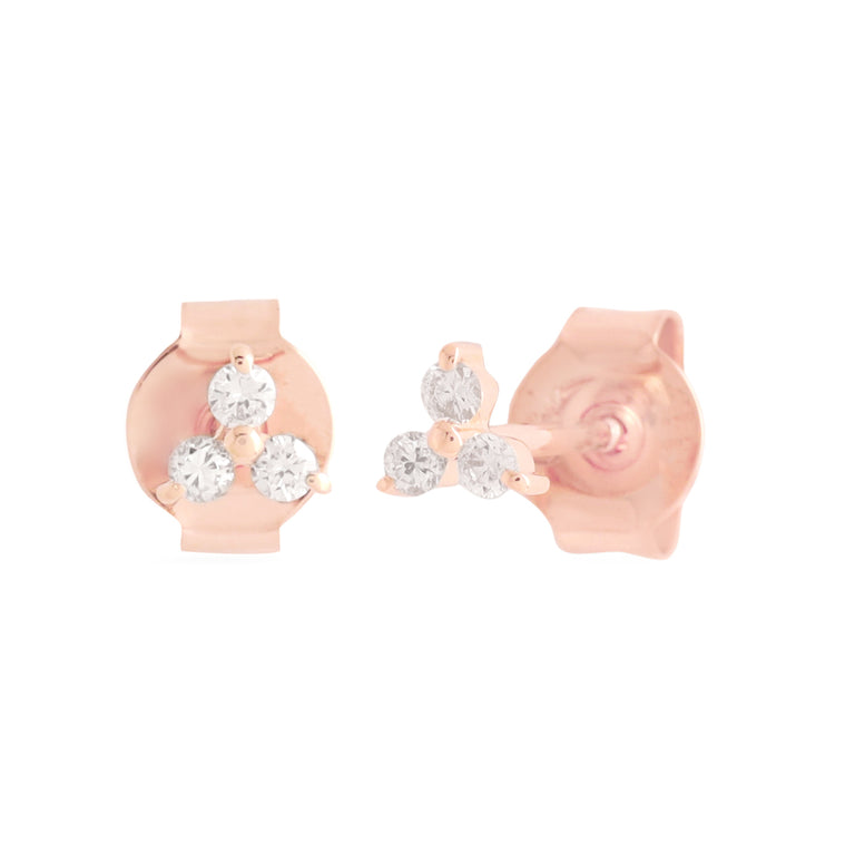Ohrstecker TRINITY mit Diamond
