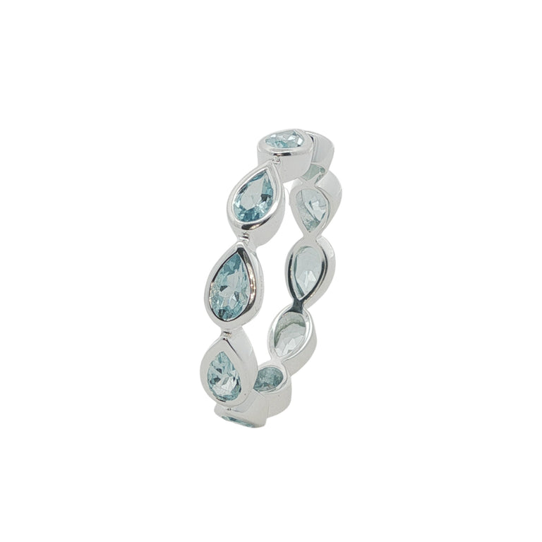 Ring SERAFINE mit Aquamarin