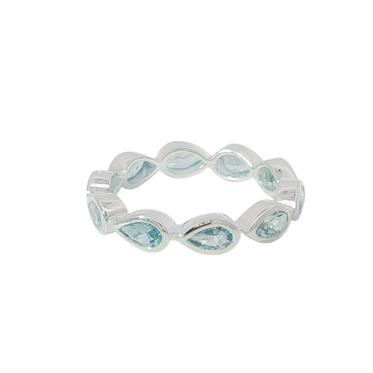 Ring SERAFINE mit Aquamarin