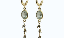 Creolen Elvia mit Prehnite und Hämatite