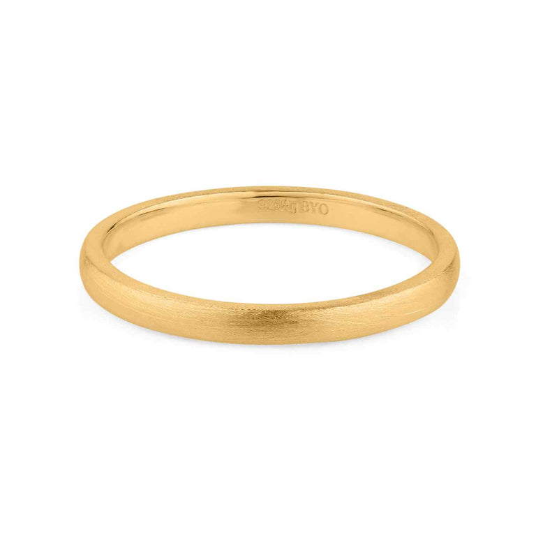Ring COLIN 2mm fine matt