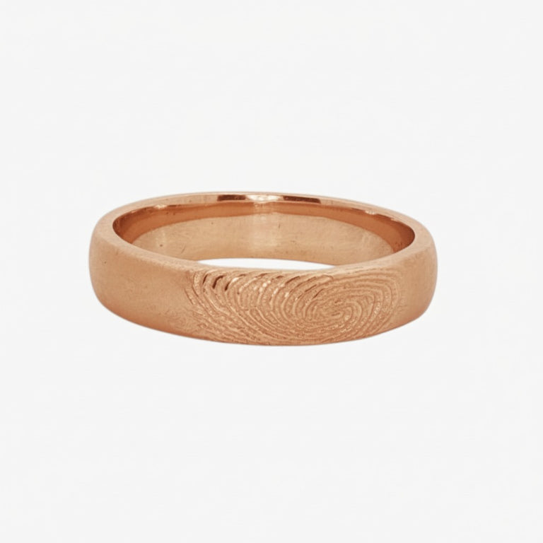 Ring COLIN 5 mm FINGERPRINT – personalisiert