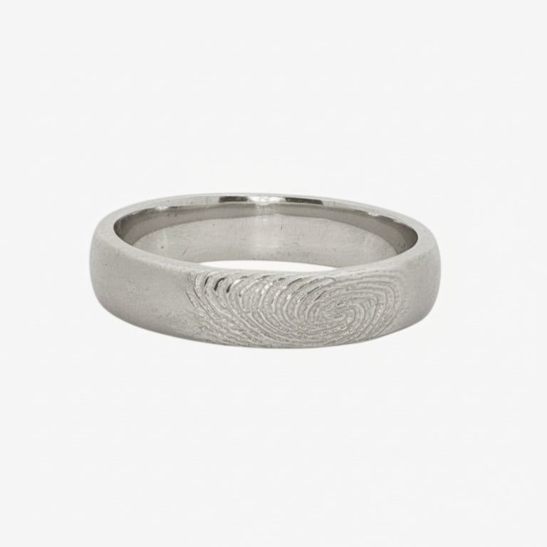 Ring COLIN 5 mm FINGERPRINT – personalisiert