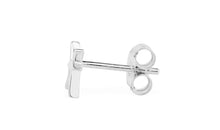 Fische Einzeler Ohrstecker – Sterling Silber 925, 5 mm  20. Februar - 20. März
