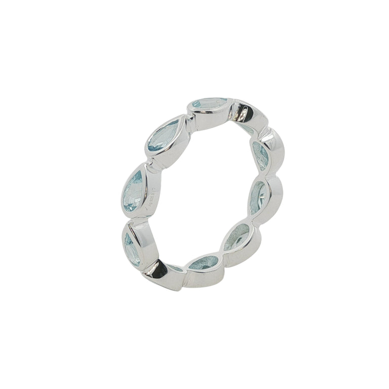Ring SERAFINE mit Aquamarin