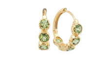Creolen HARRIET Peridote 20 mm