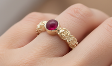 Ring SERENITA mit Turmaline