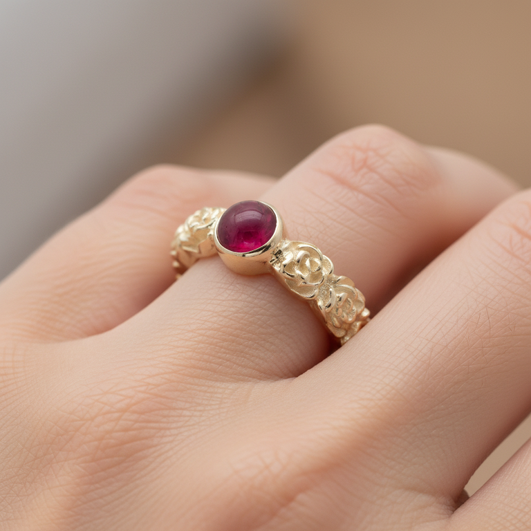 Ring SERENITA mit Turmaline