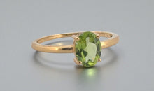 Ring FLORINEA mit Peridote