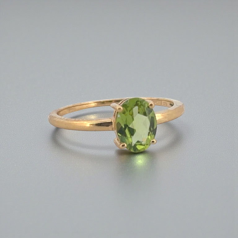 Ring FLORINEA mit Peridote