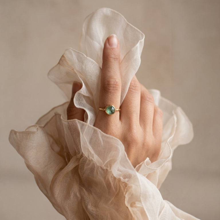 Ring Livia Grünturmalin