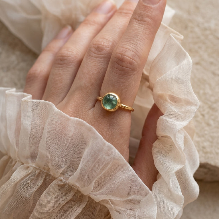 Ring Livia Grünturmalin