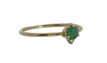 Ring Jahreszeiten SMARAGD 18k Gelbgold