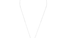 Halskette LEONIE Rosenquarz 5X8mm Silber