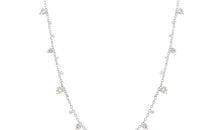 Halskette DOREEN mit Topas 18k Gold