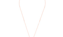 Halskette LEILA mit Mondstein 5 X 7 mm