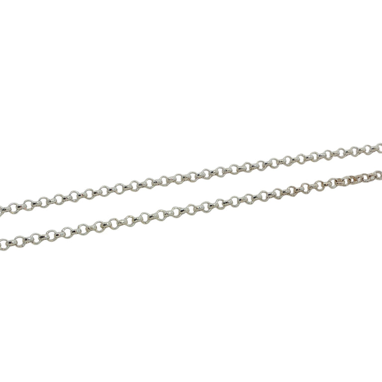 Chalzedon Halskette mit Turmalin &amp; Perlen Charm