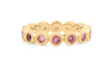 Ring HARRIET mit Rosaturmalin 3mm