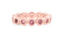 Ring HARRIET mit Rosaturmalin 3mm