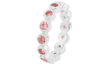 Ring HARRIET mit Rosaturmalin 3mm