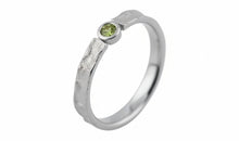 Keenan Green Tourmaline Ring | Bezel Set Gold Ring