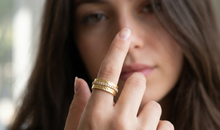 Ring ALVAR mit Topasen