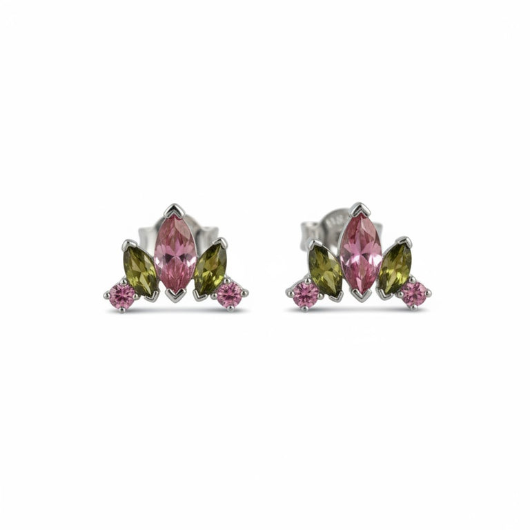 Ohrstecker LOTUS Multiturmalin