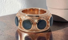 Ring Mallory mit Labradorit