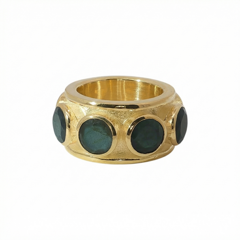 Ring Mallory mit Labradorit