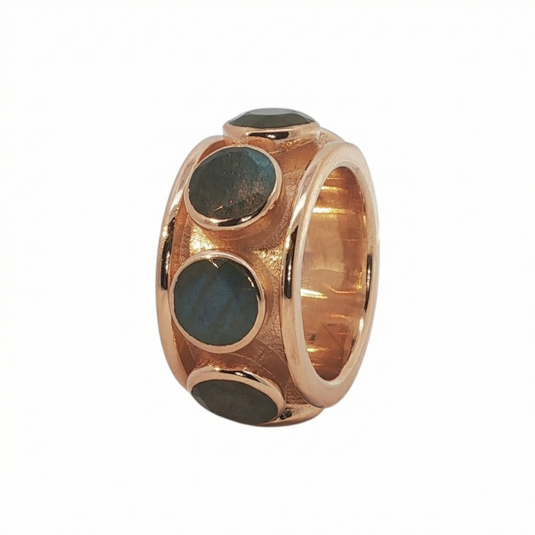 Ring Mallory mit Labradorit