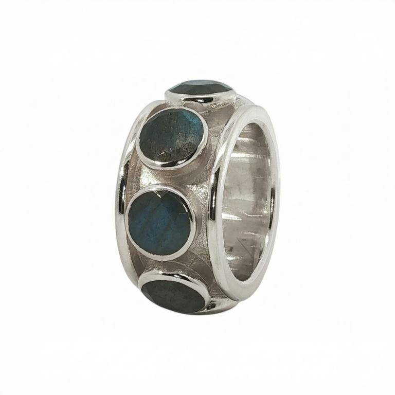Ring Mallory mit Labradorit