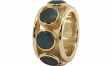 Ring Mallory mit Labradorit
