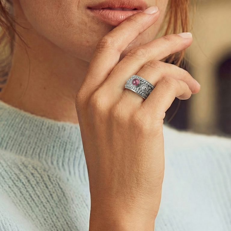 Ring Talina mit rosa Turmalin