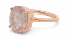 Ring LAURENCE mit Rosenquarz