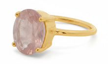 Ring LAURENCE mit Rosenquarz