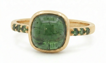 Ring Rosalia mit grünem Turmalin