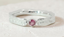 Ring KEENAN 5 mm mit  Rosaturmalin
