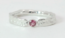 Ring KEENAN 5 mm mit  Rosaturmalin