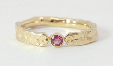 Ring KEENAN 5 mm mit  Rosaturmalin