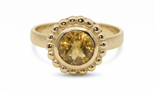 Ring Orbis mit Citrin