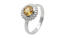 Ring Orbis mit Citrin