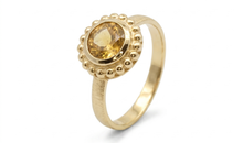 Ring Orbis mit Citrin
