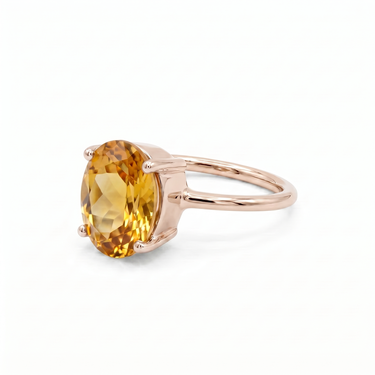 Ring LAURENCE mit Citrin