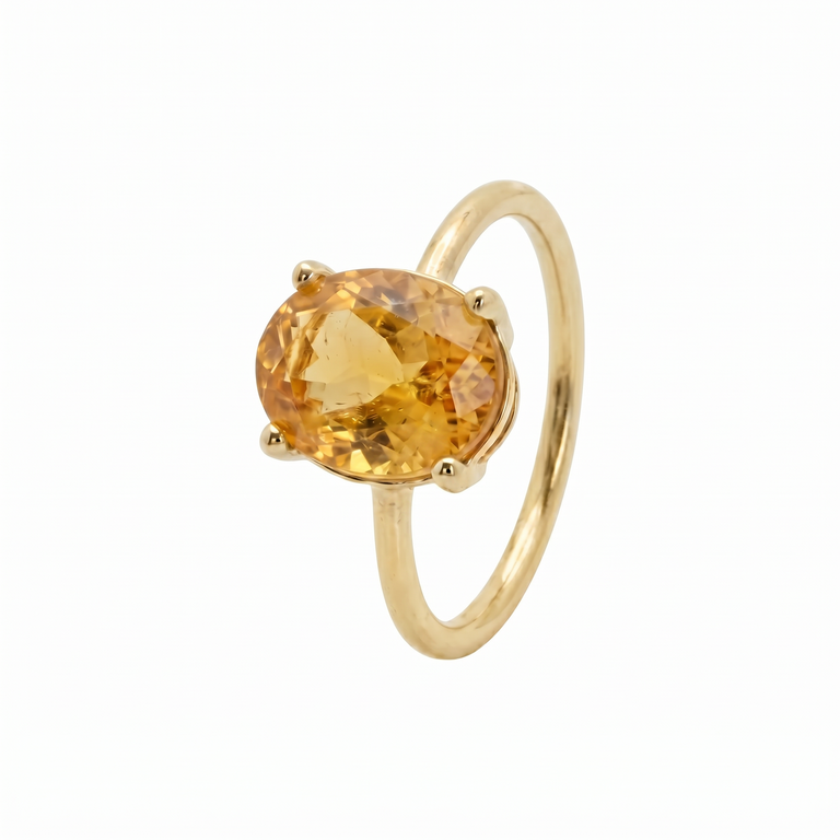 Ring LAURENCE mit Citrin