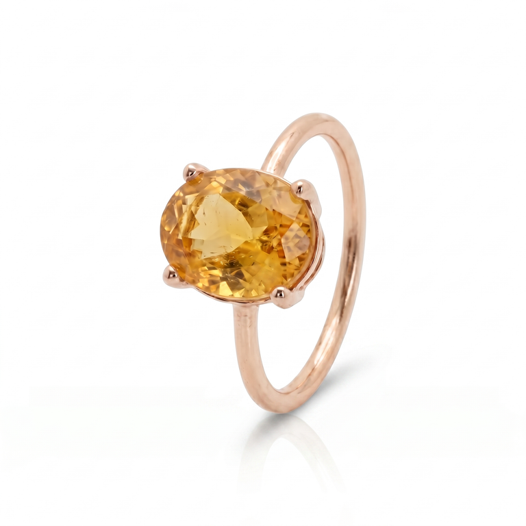 Ring LAURENCE mit Citrin