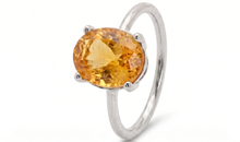 Ring LAURENCE mit Citrin