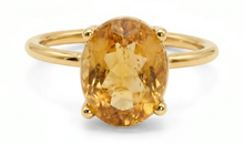 Ring LAURENCE mit Citrin
