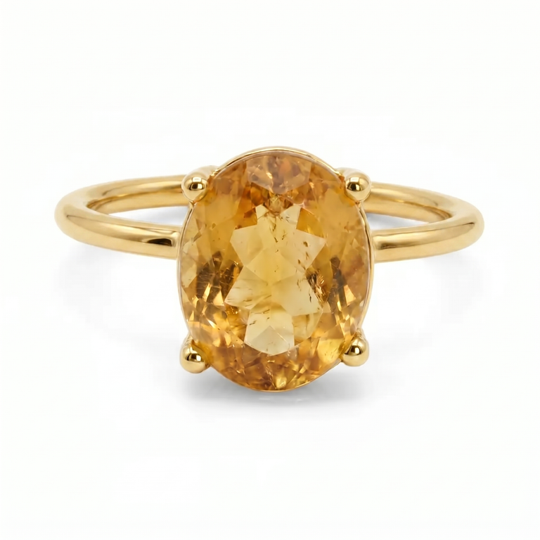 Ring LAURENCE mit Citrin