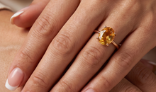 Ring LAURENCE mit Citrin